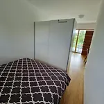 Comfy Plaza 65m2 Ground Floor No Stairs With Separate Bedroom Living Full Kitchen And Study Furnished Terrace Parking At The Door Fiber Internet Sleeps 4 * Aurolzmunster